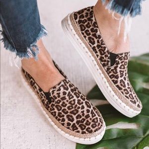Leopard Sneaker Size 6